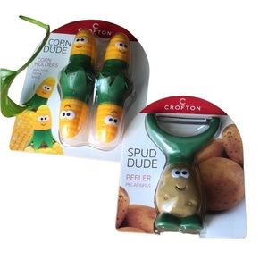 Crofton Corn Holder & Spud Peeler Dudes